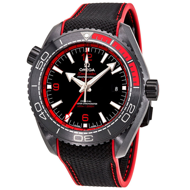 Omega Seamaster Planet Ocean Black Dial Coke Bezel Men's Watch #215.92.46.22.01.003 - Watches of America