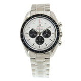 Omega Speedmaster Chronograph Tachymeter White Dial Men's Watch #522.30.42.30.04.001 - Watches of America #3