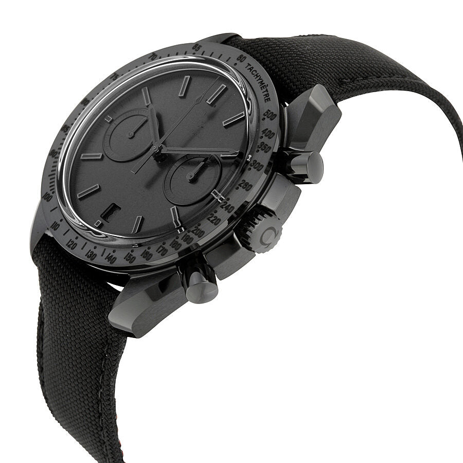 Omega Speedmaster Moonwatch Dark Side of the Moon Black Black Chronograph Black Dial Black Nylon Men s Watch 31192445101005 311.92.44.51.01.005 Watches of America