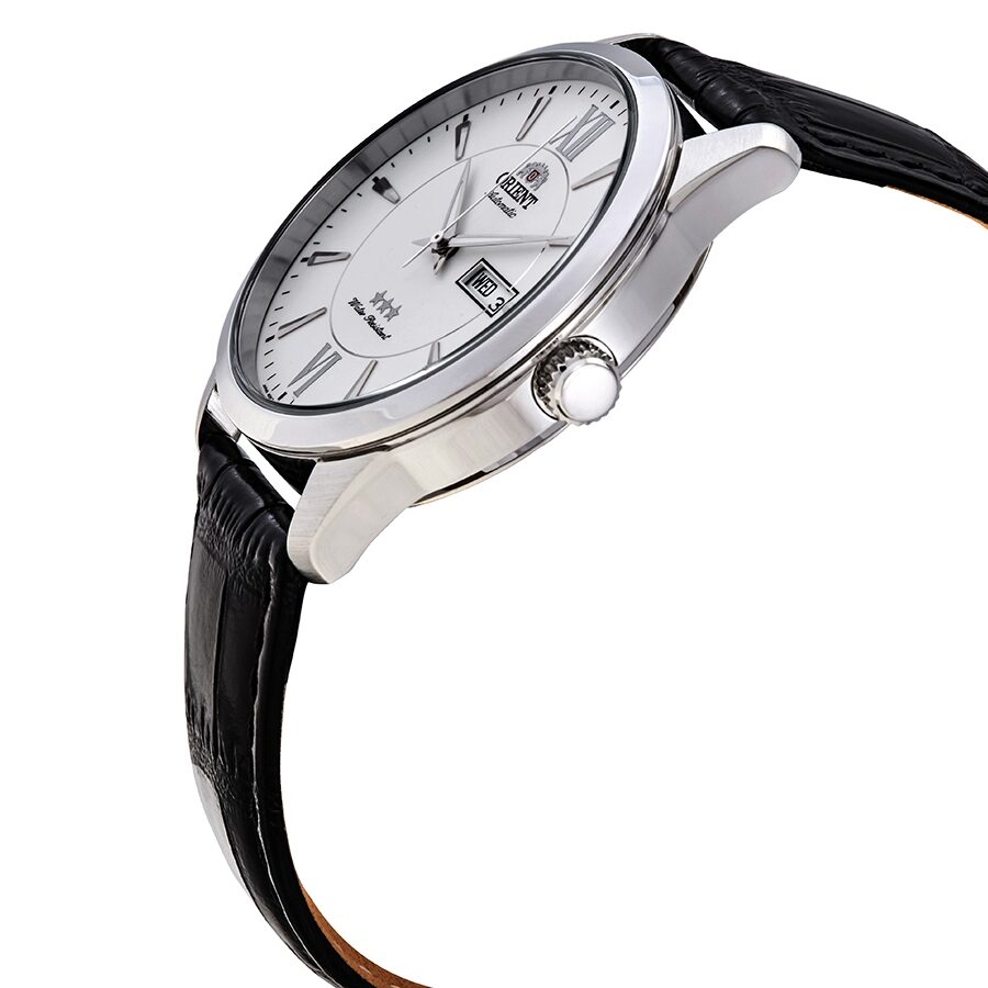 Reloj Orient Automático Plateado Fab00009w9 Original Hombre