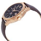 Orient Classic Automatic Black Dial Brown Leather Men's Watch #FAL00004B0 - Watches of America #2