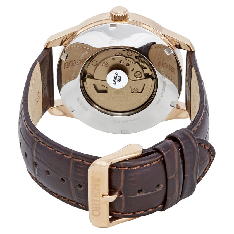 Orient Classic Automatic Black Dial Brown Leather Men's Watch #FAL00004B0 - Watches of America #3