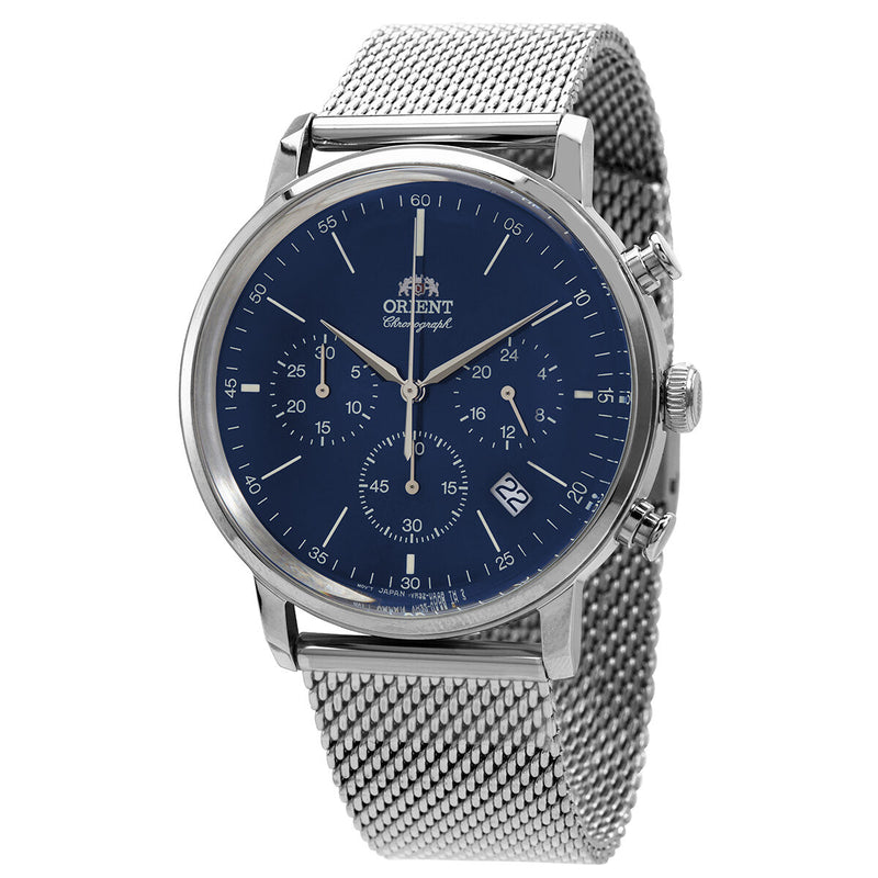 Orient Classic Blue Dial Men's Watch #RA-KV0401L10B - Watches of America
