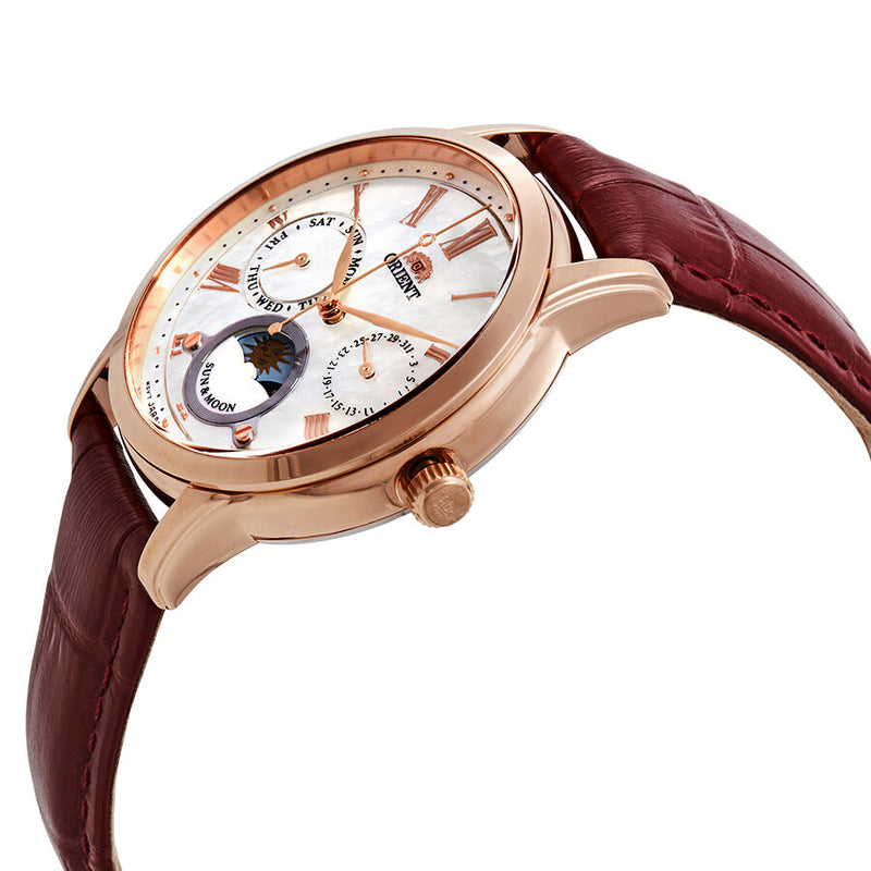 Orient Classic Sun and Moon Open Heart Ladies Watch #RA-KA0001A10B - Watches of America #2