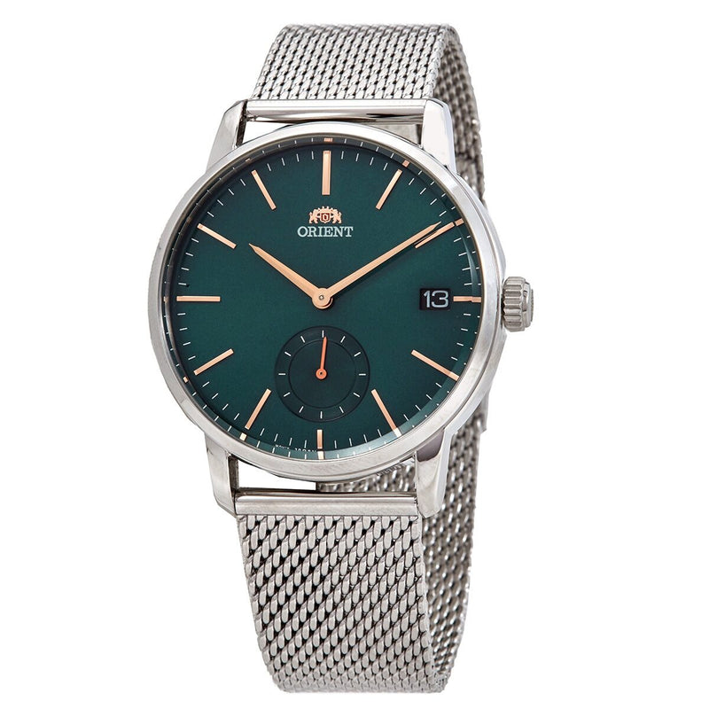 Orient Contemporary Quartz Green Dial Men's Watch #RA-SP0006E10B - Watches of America