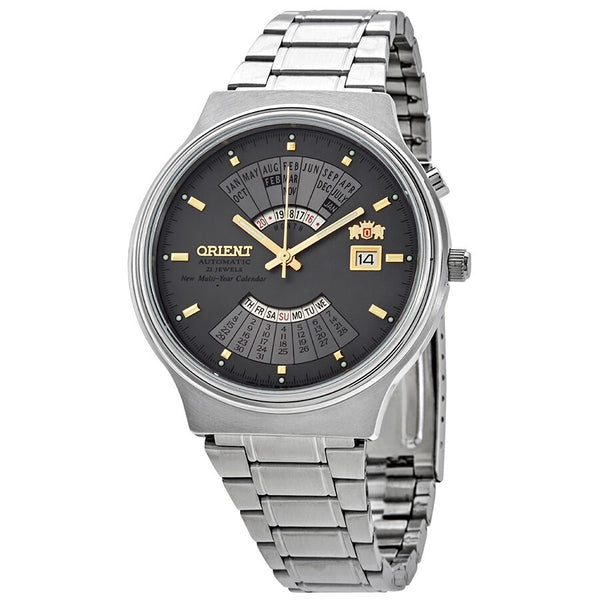 Orient feu multi year calendar men's automatic watch clearance