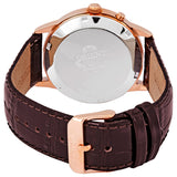 Orient Perpetual Calendar World Time Automatic Brown Dial Men's Watch #FEU0A001TH - Watches of America #3