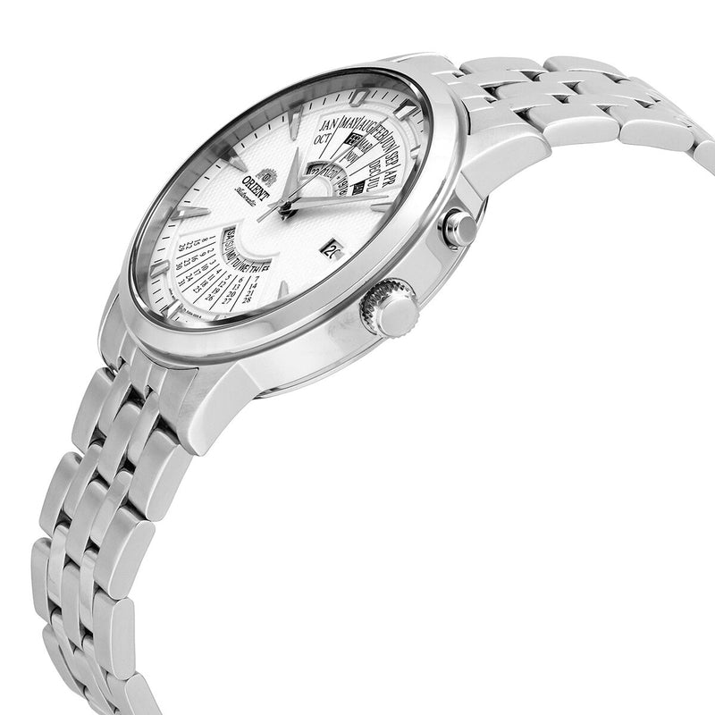 Orient Perpetual Calendar World Time Automatic Grey Dial Men's Watch #FEU0A003WH - Watches of America #2