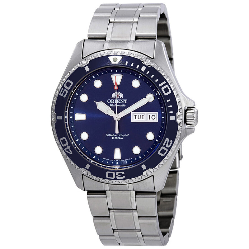 Orient Ray II Automatic Blue Dial Men's Watch #FAA02005D9 - Watches of America