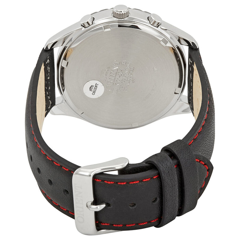 Orient Sporty Chronograph Black Dial Men's Watch #FKV01003B - Watches of America #3
