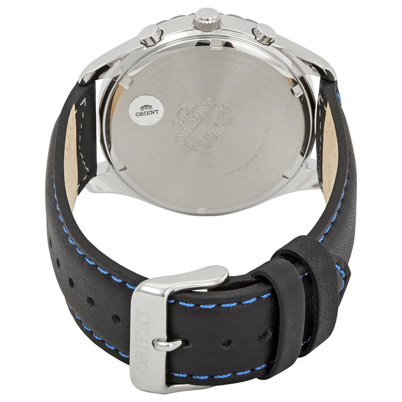 Orient Sporty Chronograph Black Dial Men's Watch #FKV01004B - Watches of America #3