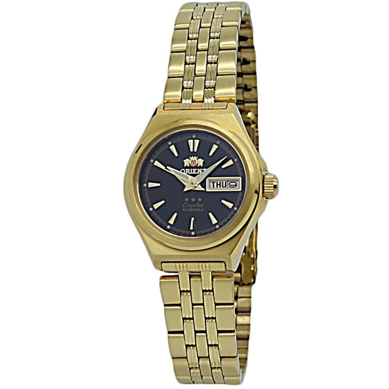 Orient Tri Star Automatic Black Dial Ladies Watch #FNQ1S001B9 - Watches of America