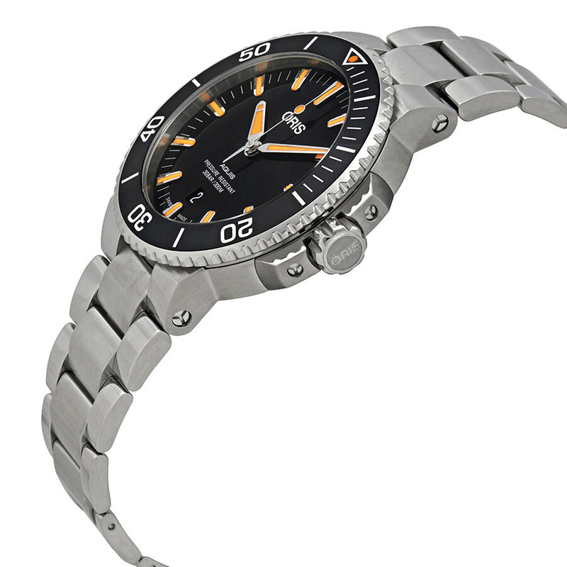 Oris Aquis Date Automatic Black Dial Men's Watch #01 733 7730 4159-07 8 24 05PEB - Watches of America #2