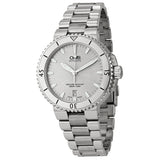 Oris Aquis Date Silver Dial Stainless Steel Men's Watch #01 733 7676 4141-07 8 21 10P - Watches of America
