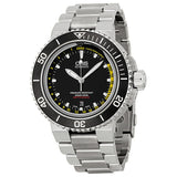 Oris Aquis Depth Gauge Automatic Black Dial Stainless Steel Men's Watch #733-7675-4154RS - Watches of America