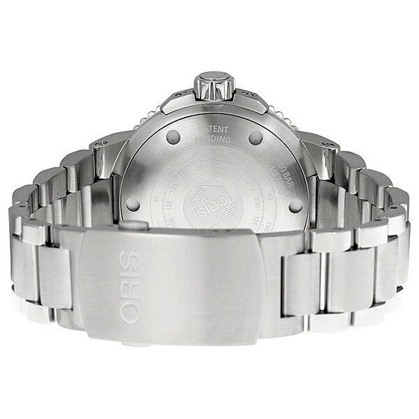 Oris Aquis Depth Gauge Automatic Black Dial Stainless Steel Men's Watch #733-7675-4154RS - Watches of America #3