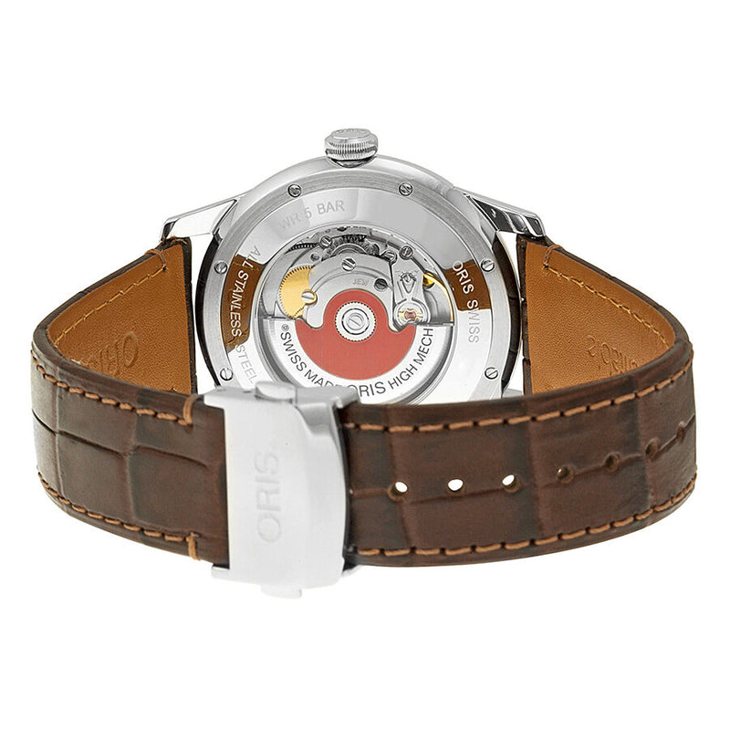 Oris Artelier Automatic Silver Dial Brown Leather Men's Watch 733-7670-4351LS #01 733 7670 4351-07 1 21 73FC - Watches of America #3