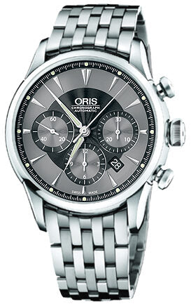 Oris Artelier Chronograph Automatic Men's Watch #676-7603-4054MB - Watches of America