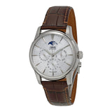 Oris Artelier Complication 2014 Silver Dial Dark Brown Leather Men's Watch 01 781 7703 4051-07 5 21 70FC#01 781 7703 4051-07 1 21 73FC - Watches of America