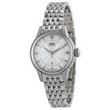 Oris Artelier Date Automatic Silver Dial Ladies Watch #01 561 7687 4071-07 8 14 77 - Watches of America