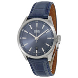 Oris Artix Automatic Blue Dial Blue Leather Men's Watch 733-7642-4035LS#01 733 7642 4035-07 5 21 85FC - Watches of America