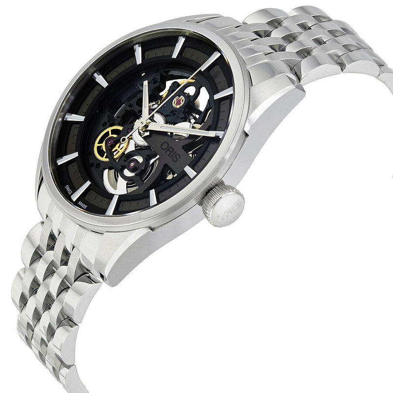 Oris Artix Automatic Black Skeleton Dial Men's Watch #01 734 7714 4054-07 8 19 80 - Watches of America #2