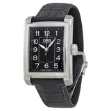 Oris Automatic Black Dial Black Leather Men's Watch 561-7657-4034LS#01 561 7657 4034-07 5 21 71FC - Watches of America