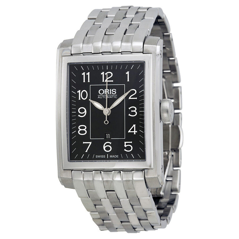 Oris Automatic Black Dial Stainless Steel Watch 561-7657-4034MB#01 561 7657 4034-07 8 21 82 - Watches of America
