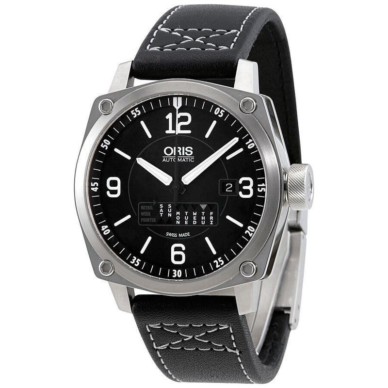 Oris BC4 Retrograde Day Automatic Men's Watch 735-7617-4164LS#01 735 7617 4164 07 5 22 58FC - Watches of America