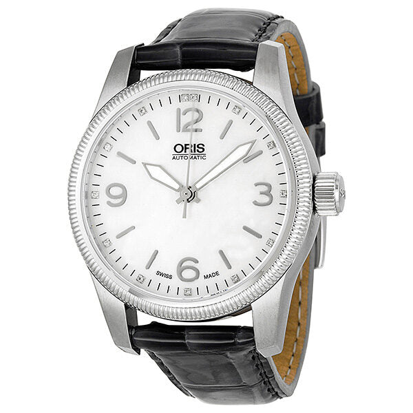 Oris Big Crown Diamonds Automatic Mother of Pearl Dial Ladies Watch #01 733 7649 4066 07 5 19 60 - Watches of America