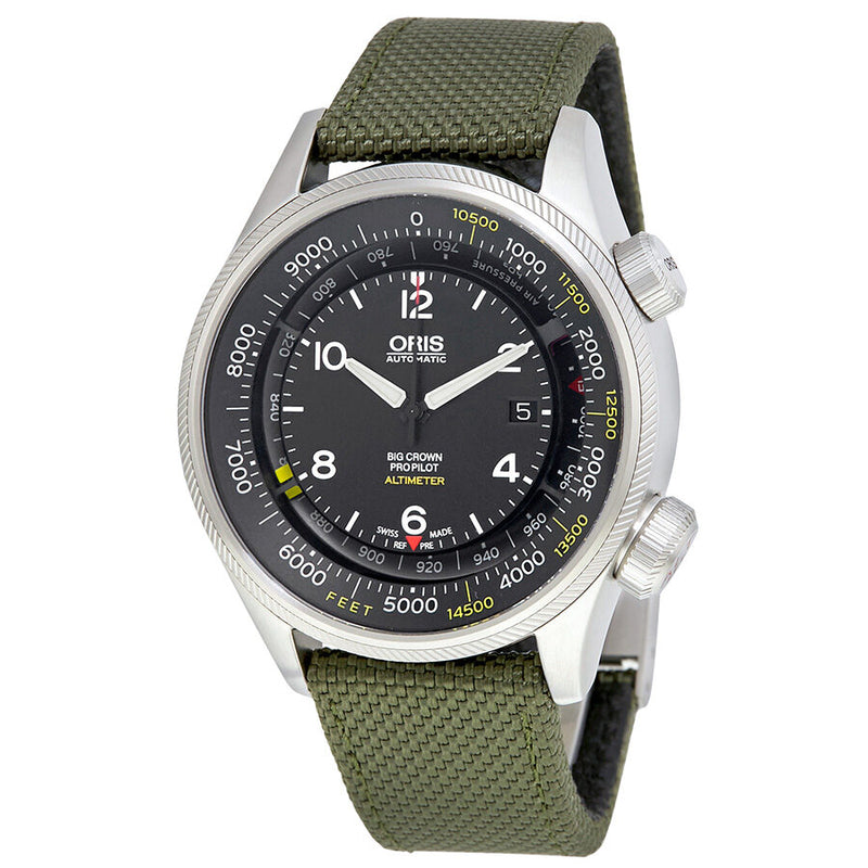 Oris Big Crown ProPilot Altimeter with Feet Scale Watch #733-7705-4134GRFS - Watches of America