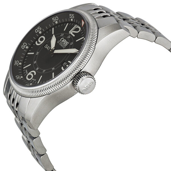 Oris Big Crown Timer Black Dial Stainless Steel Men's Watch 735-7660-4064MB #01 735 7660 4064-07 8 22 76 - Watches of America #2
