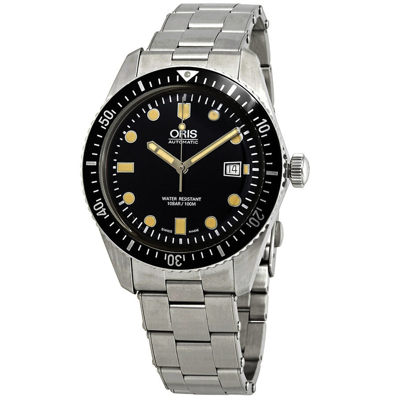 Oris Divers Sixty-Five Automatic Black Dial Men's Watch #01 733 7720 4054-07 8 21 18 - Watches of America