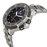 Oris ProDiver Pointer Moon Black Dial Titanium Men's Watch #01 761 7682 7134-Set - Watches of America #2