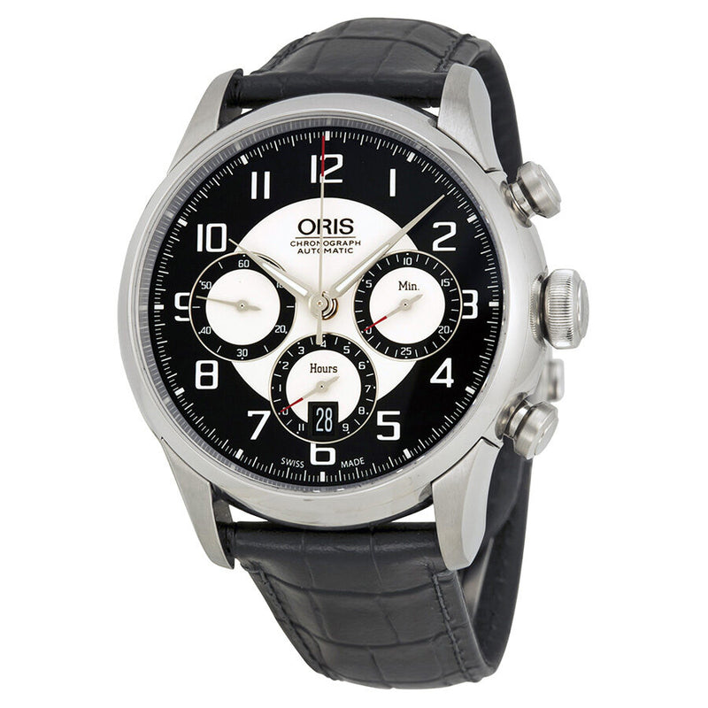 Oris Raid Automatic Black and Silver Dial Men's Watch 676-7603-4094LS#676 7603 40 94 SET - Watches of America