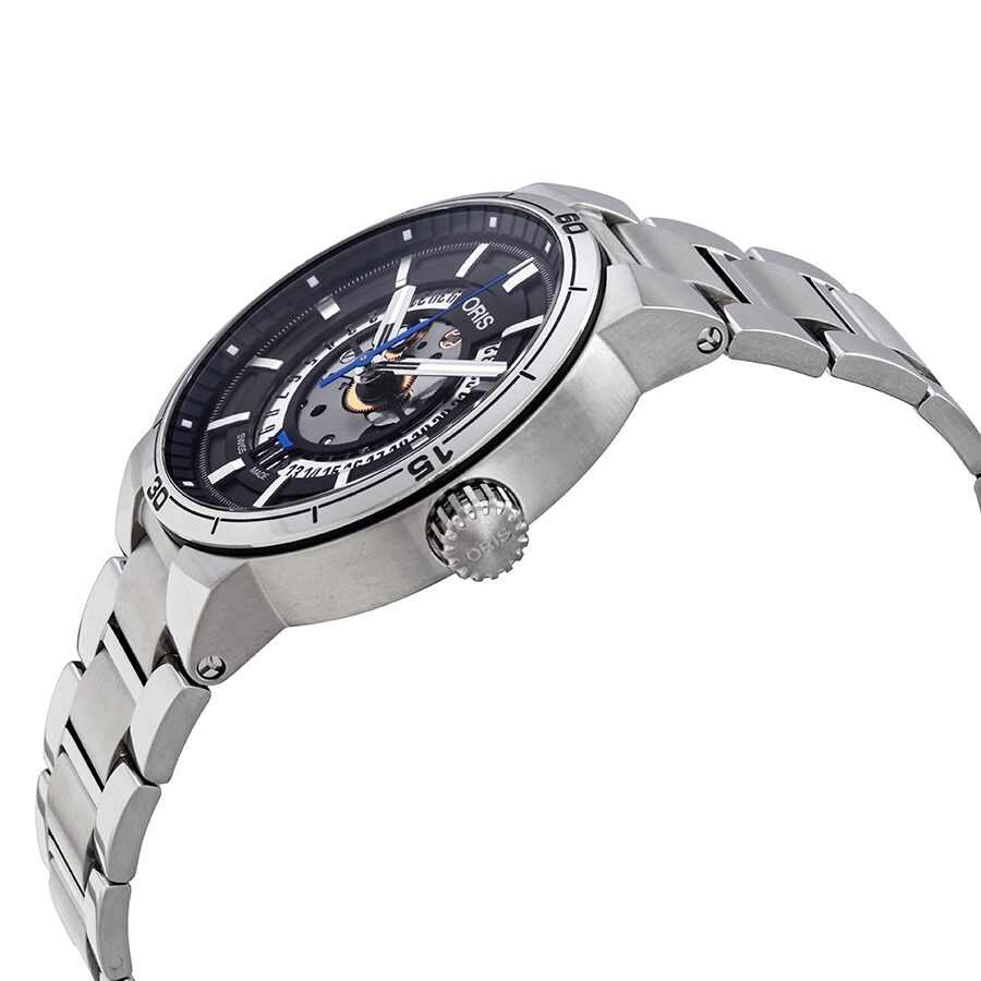 Oris TT1 Engine Automatic Skeleton Dial Men s Watch 01 733 7752