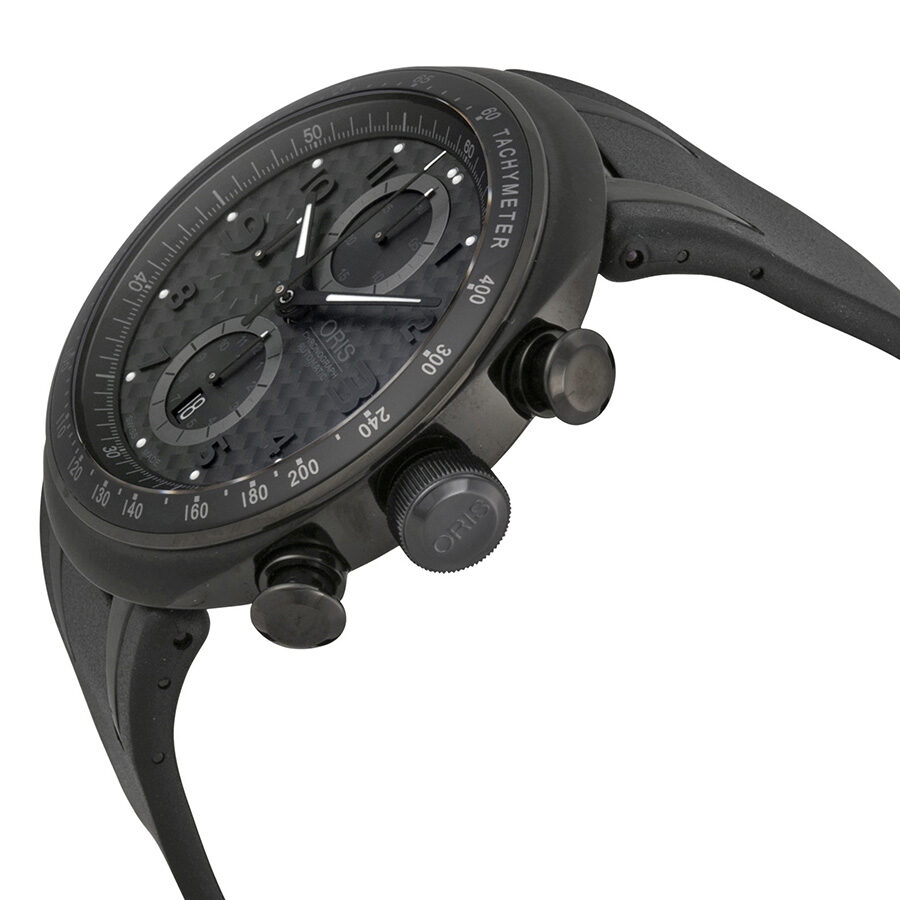 Oris TT3 Chronograph Black Men's Automatic Watch 674 7611 7764RS 