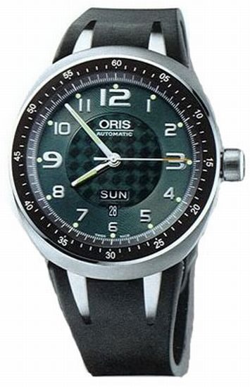 Oris TT3 Day Date Titanium Men's Automatic Watch #635-7589-7067RS - Watches of America