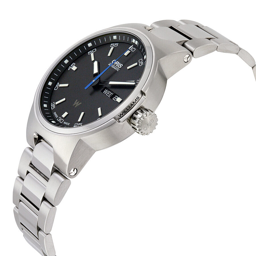 Oris Williams F1 Team Day Date Automatic Black Dial Stainless Steel Men s Watch 01 735 7716 4154 07 8 24 50 Watches of America