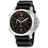 Panerai Luminor 1950 3 Day Chrono Flyback Regatta Black Dial Men's Watch #PAM00526 - Watches of America #5