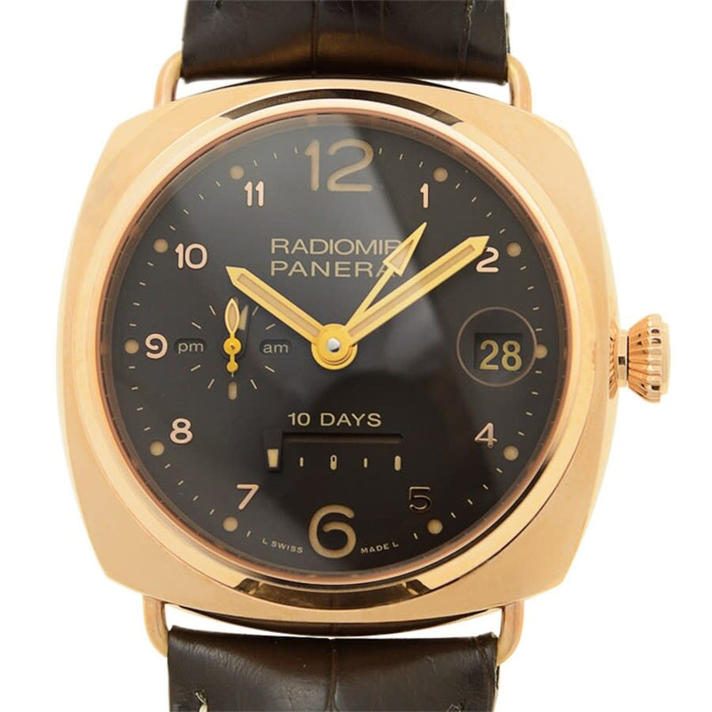 Panerai 10 Days GMT Oro Rosso Automatic Rose Gold Men's Watch #PAM00497 - Watches of America #2