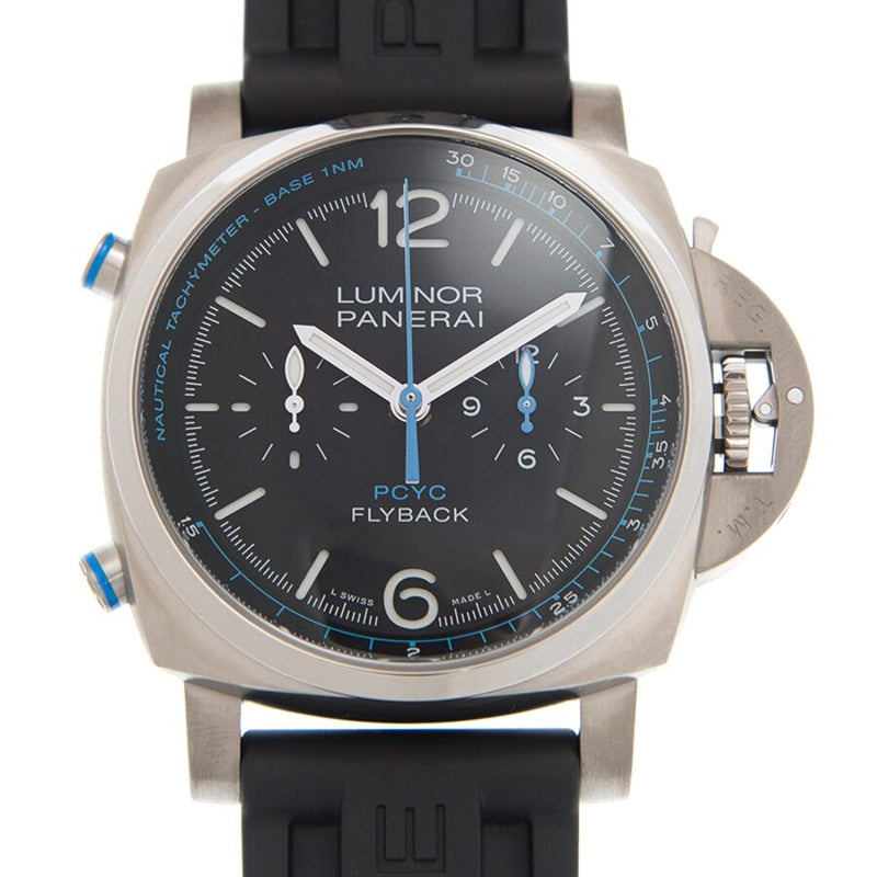 Panerai Luminor 1950 PCYC Chrono Flyback Automatic Black Dial Men's Watch PAM00764 #DUPL. - Watches of America #2