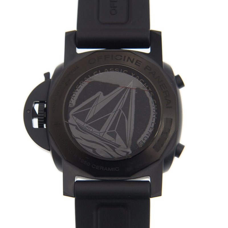Panerai Luminor 1950 PCYC Chronograph Automatic Black Dial Men's Watch #PAM00788 - Watches of America #4