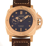Panerai Luminor 3-Day 1950 Automatic Blue Dial Men's Watch #PAM00671 - Watches of America #2