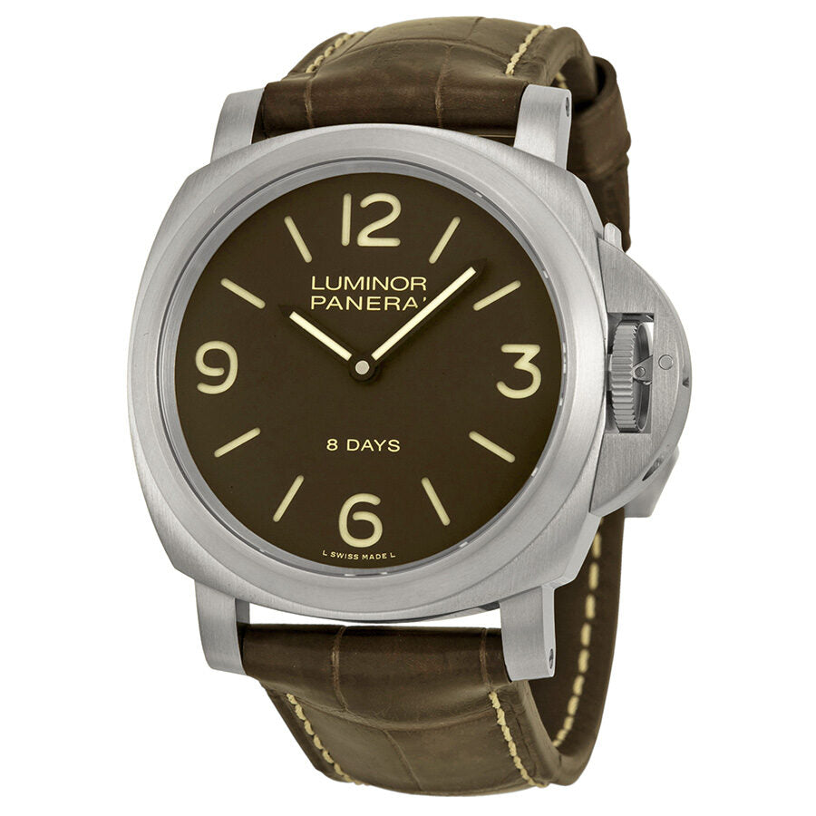 Panerai Luminor Base 8 Days Titanio Mechanical Men s Watch