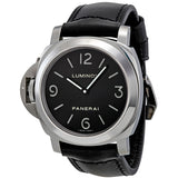 Panerai Luminor Base Black Dial Mechanical Men's Watch #PAM00219 - Watches of America