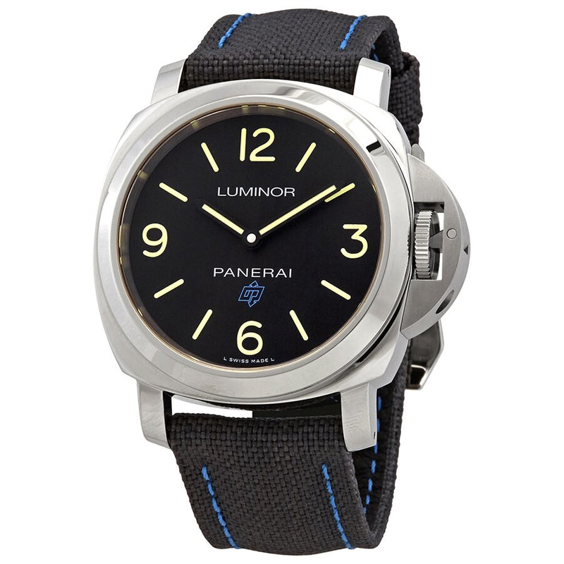 Panerai Luminor Black Dial Black Canvas Men's Watch #PAM00774 - Watches of America