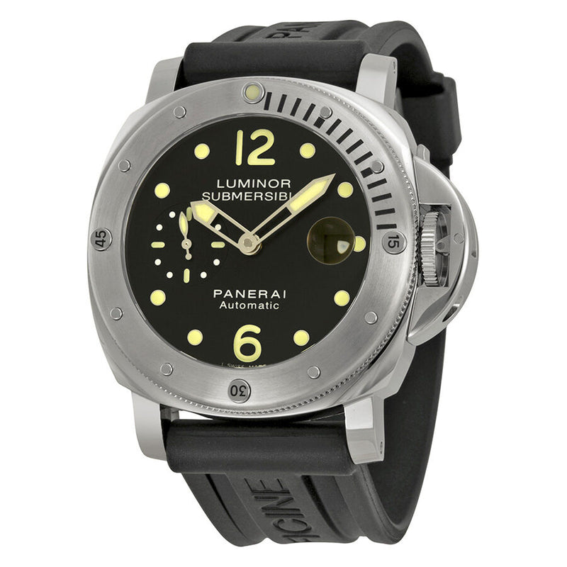 Panerai Luminor Submersible Black Dial Men's Watch #PAM00024 - Watches of America