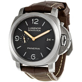 Panerai Luminor Dark Brown Dial Titanium Men's Watch 00351#PAM00351 - Watches of America