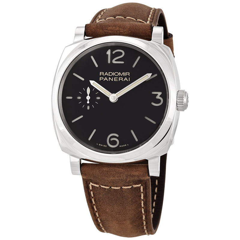 Panerai Radiomir 1940 3 Day Black Dial Men's Watch #PAM00574 - Watches of America